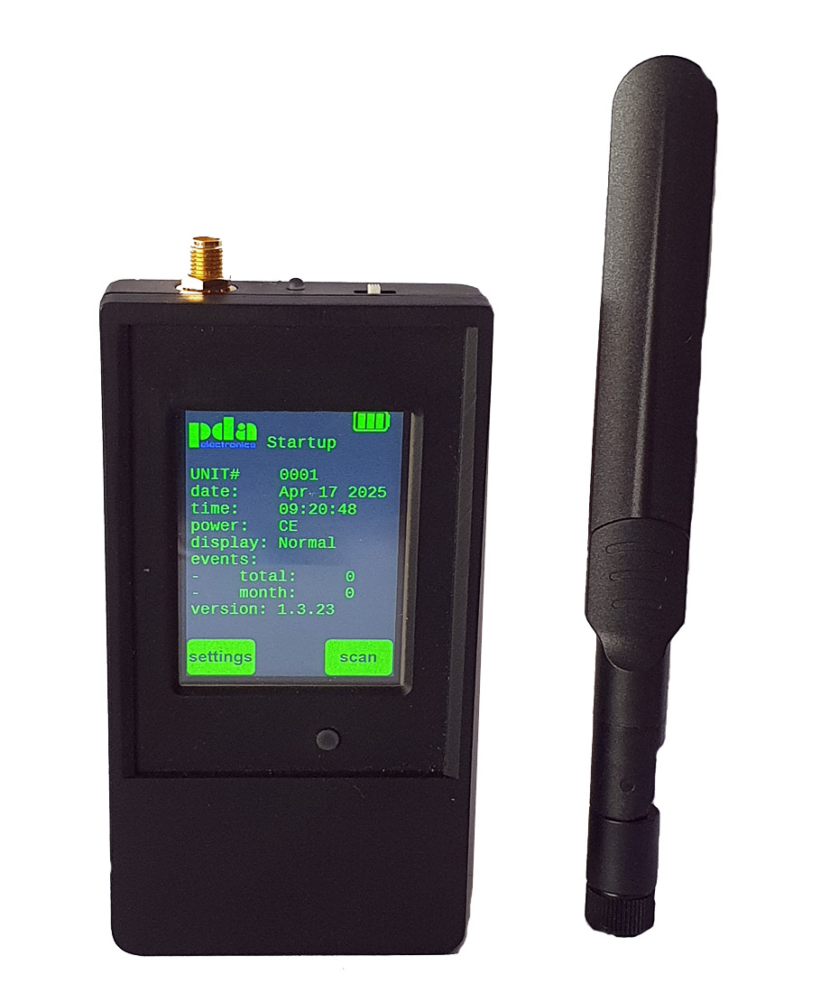 DT601-drone-detector DT601Drone Detector/Tracker Detects drones on any frequency from 300MHz to 6GHz